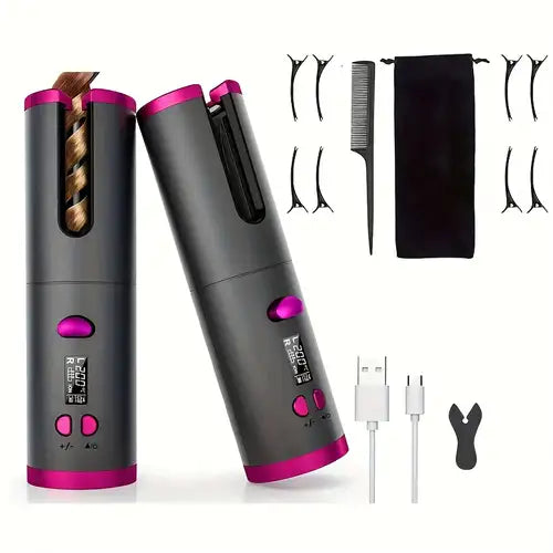 Liquid crystal curling iron